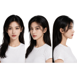 人物三视图 | 告别人脸ai感